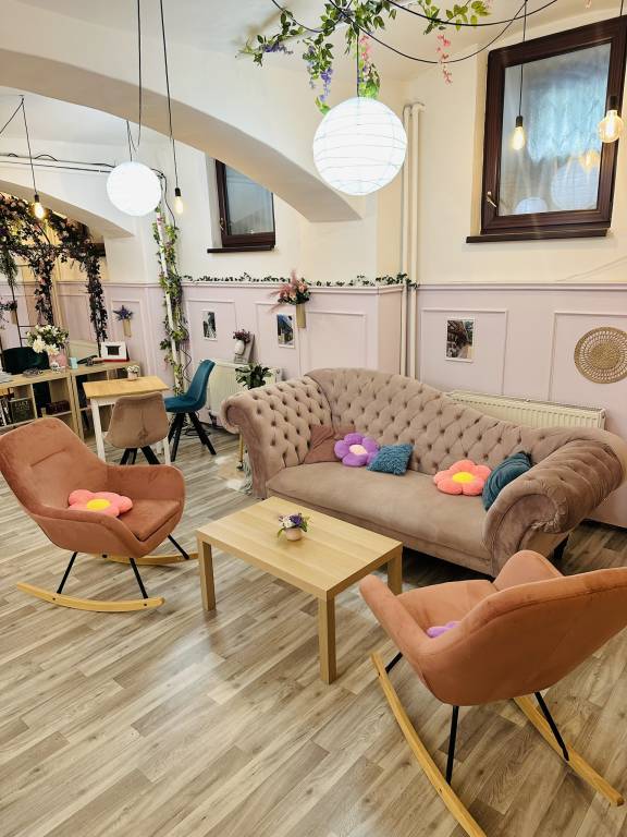 Nabídka a interiér v Cafe Seoul
