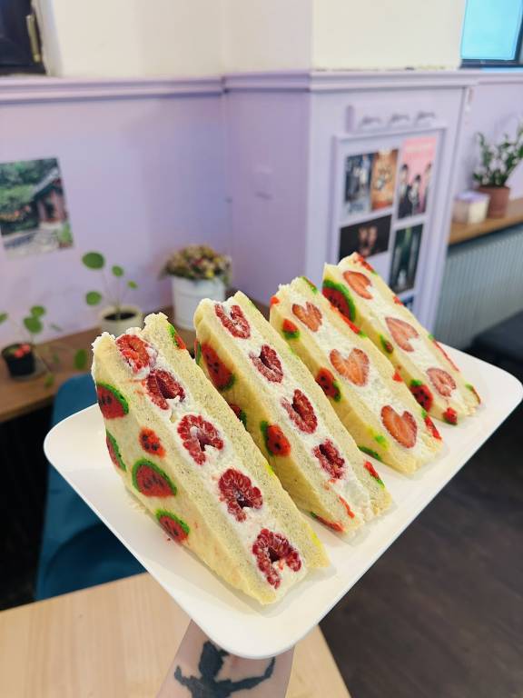 Nabídka a interiér v Cafe Seoul
